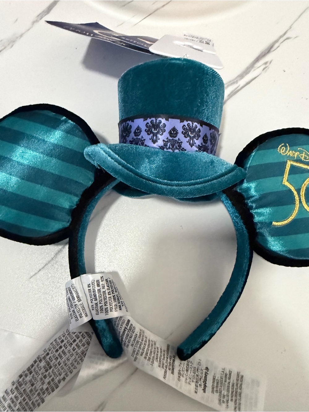 Disney 2022 Main Attraction Haunted Mansion Mickey Ears - Picture 2 of 4